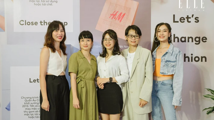 Các diễn giả tham dự sự kiện Let's Reuse 2022 về phát triển bền vững