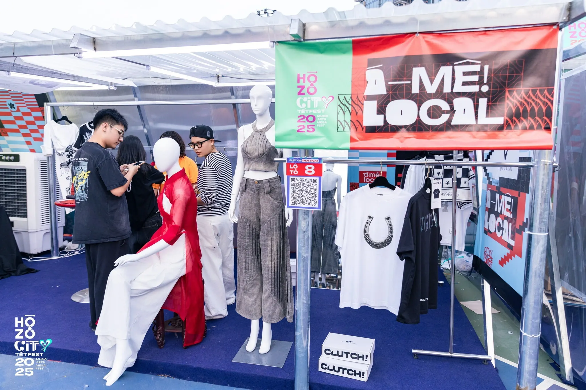 Chợ Á-mê!Local® tại Hozo City Tết Fest 2025.