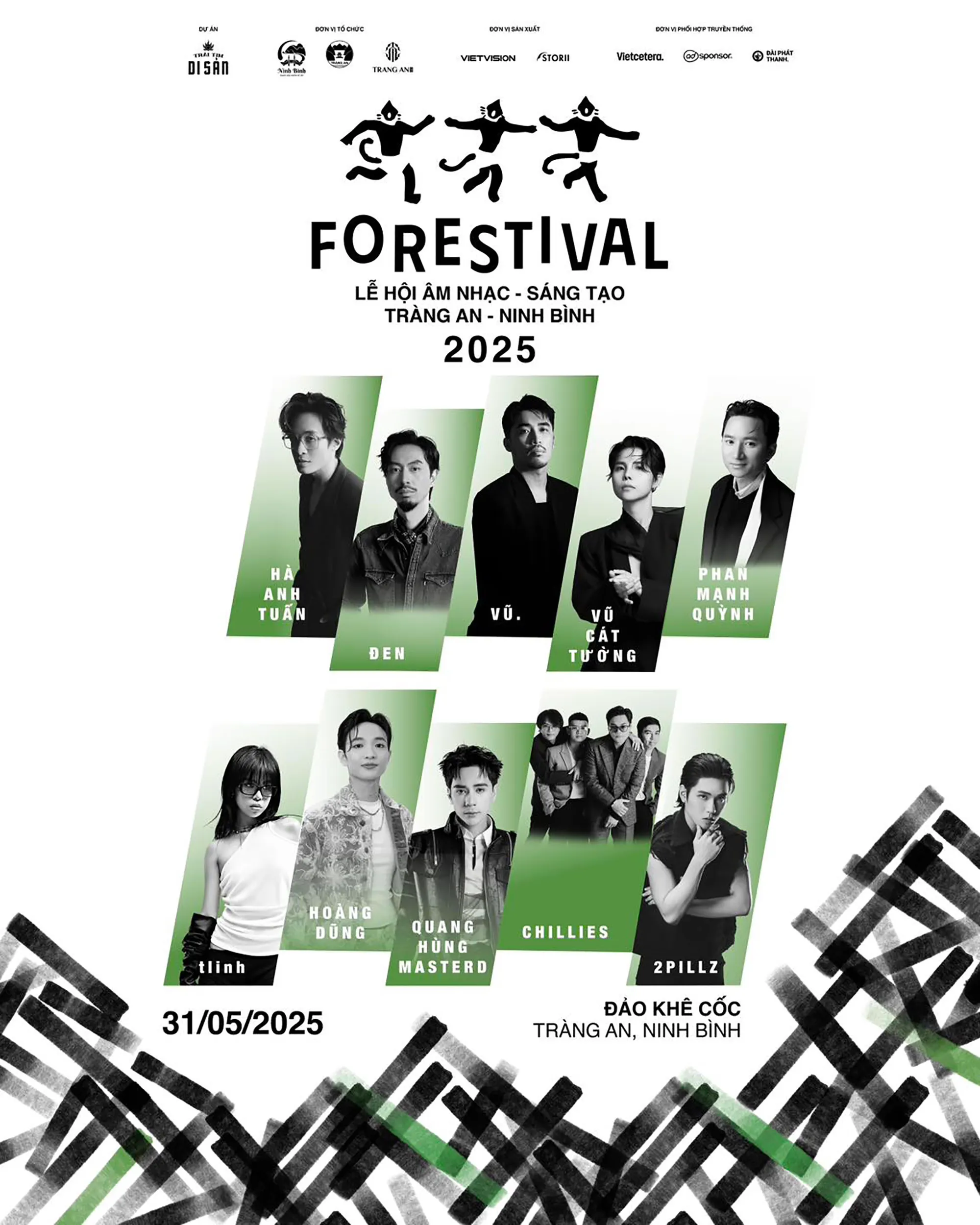 âm nhạc các nghệ sĩ forestival 2025