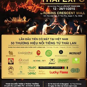 Hội chợ mua sắm giao lưu văn hoá ẩm thực Thái Lan