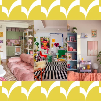 xu hướng trang trí nội thất dopamine decor elle