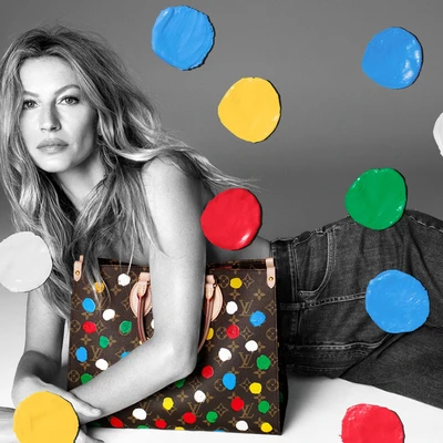 giselle Louis Vuitton x Yayoi Kusama 2023
