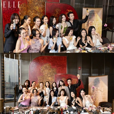 các influencers tại buổi chấm điểm elle beauty awards 2026