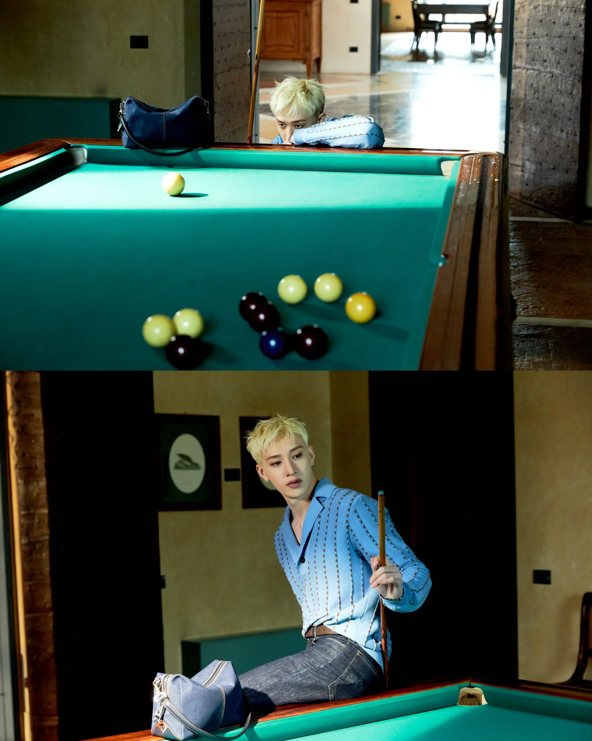 Bang Chan trong chiến dịch FENDI Pre-Collection Thu/Đông 2026