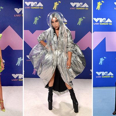 thảm đỏ VMAs 2020 lady gaga bella hadid nicole richie