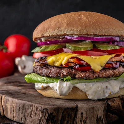 khuyến mãi bánh mì burger