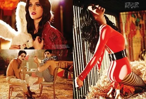 Katty Perry trên tạp chí ELLE US