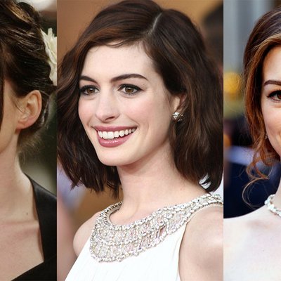 5 kiểu tóc thời thượng từ Anne Hathaway