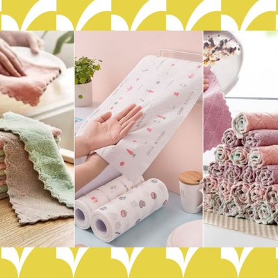 những loại khăn lau đa năng cho nhà bếp