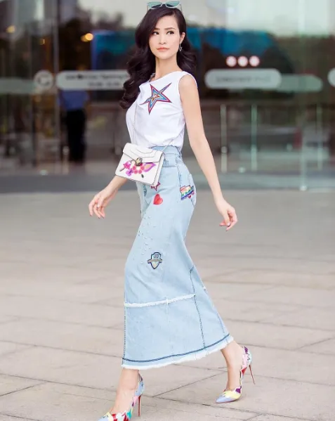 Thời trang street style của sao và fashionista Việt ngày cuối tháng 5