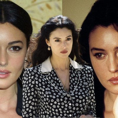 Monica Bellucci xõa tóc thẳng và trang điểm kiểu siren makeup để chụp ảnh chân dung