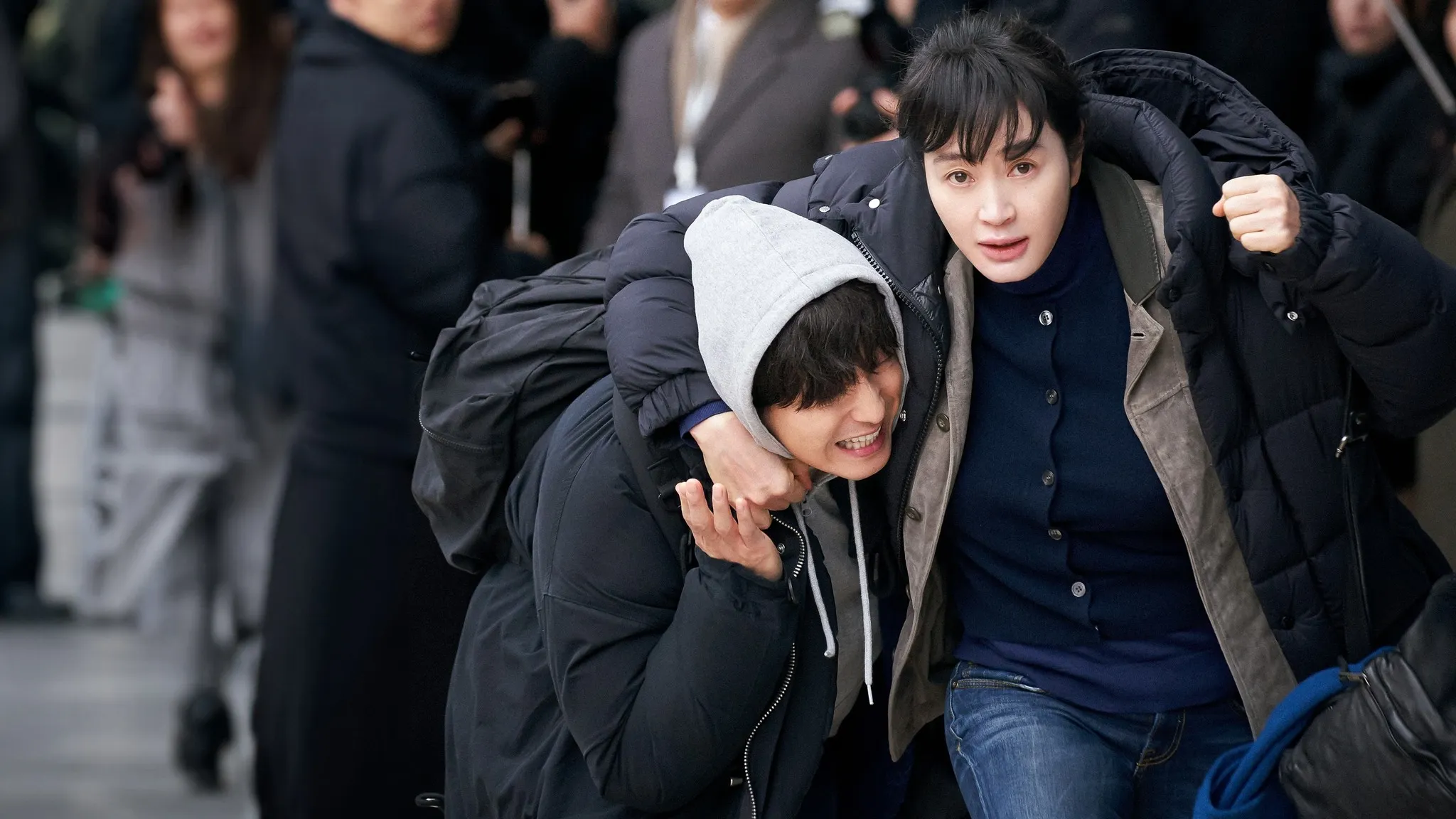Kim Hye Soo trong bộ phim unmasked