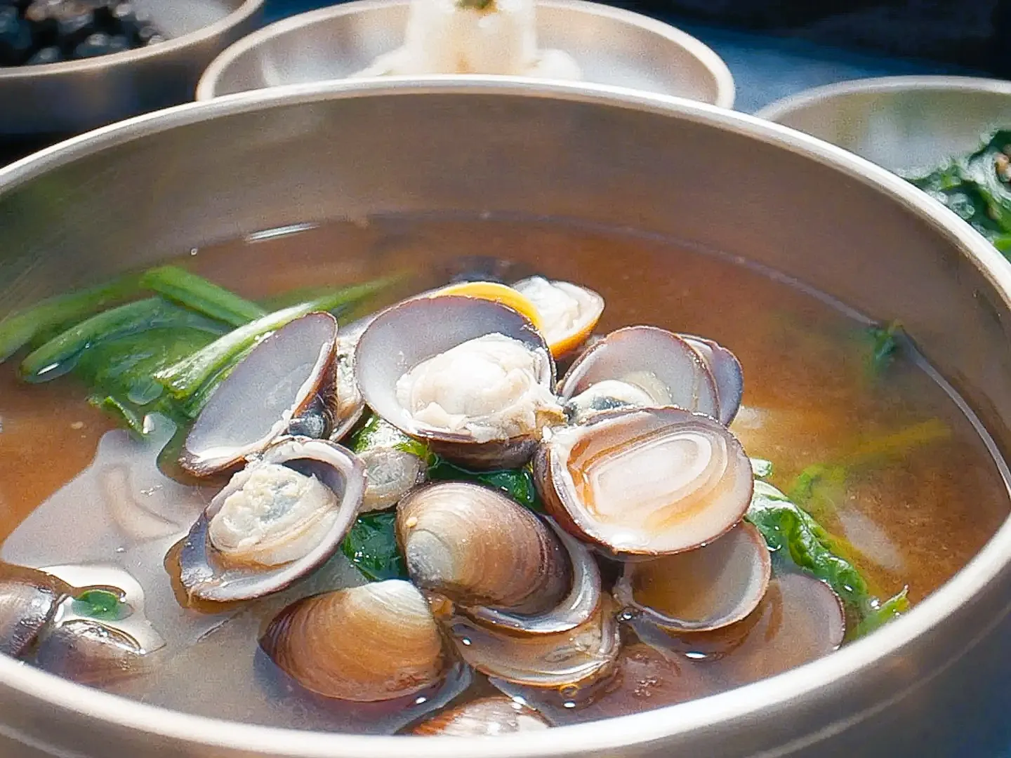món ăn trong phim ngự trù của bạo chúa canh Jaecheop Doenjang