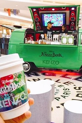 Xe Cafe Kenzo xuất hiện đầy ấn tượng tại Saigon Centre