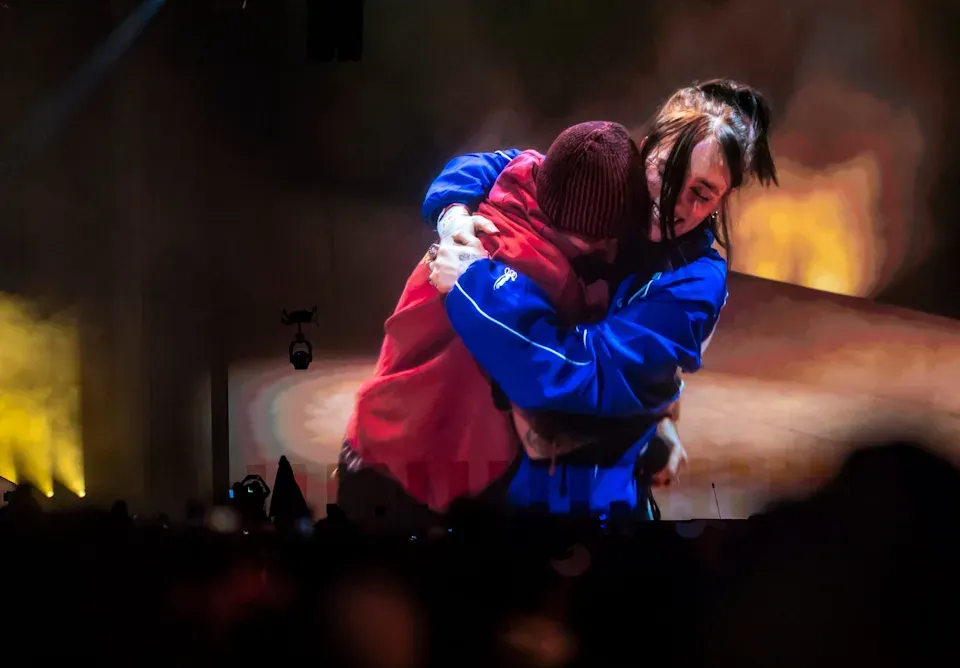 Justin Bieber và Billie Eillish tại Coachella tuần 2