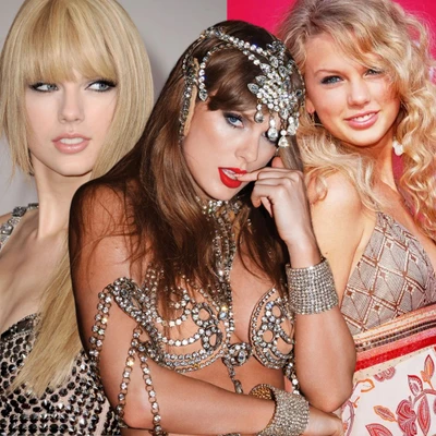 Hình ảnh các phong cách makeup Taylor Swift yêu thích qua từng kỷ nguyên.