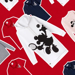 thuong hieu lacoste bst Noel 2019 x Disney - elle man feature