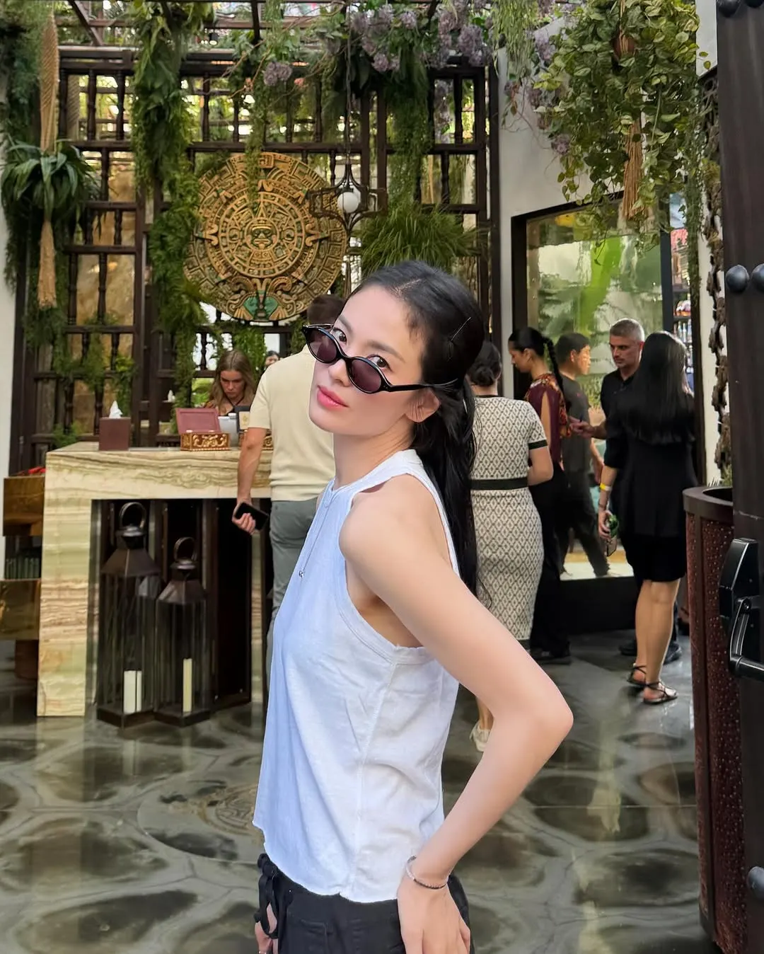 Song hye kyo du lịch tây ban nha