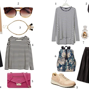 ELLE Style Calendar: Áo thun kẻ sọc (01/02 – 07/02)