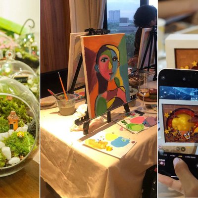 workshop nghệ thuật cho những ngày nghỉ bình yên