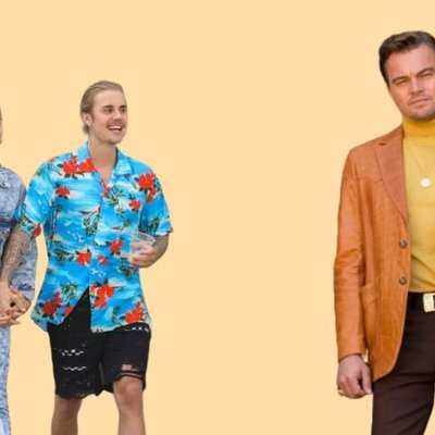 leonardo và vợ chồng justin bieber
