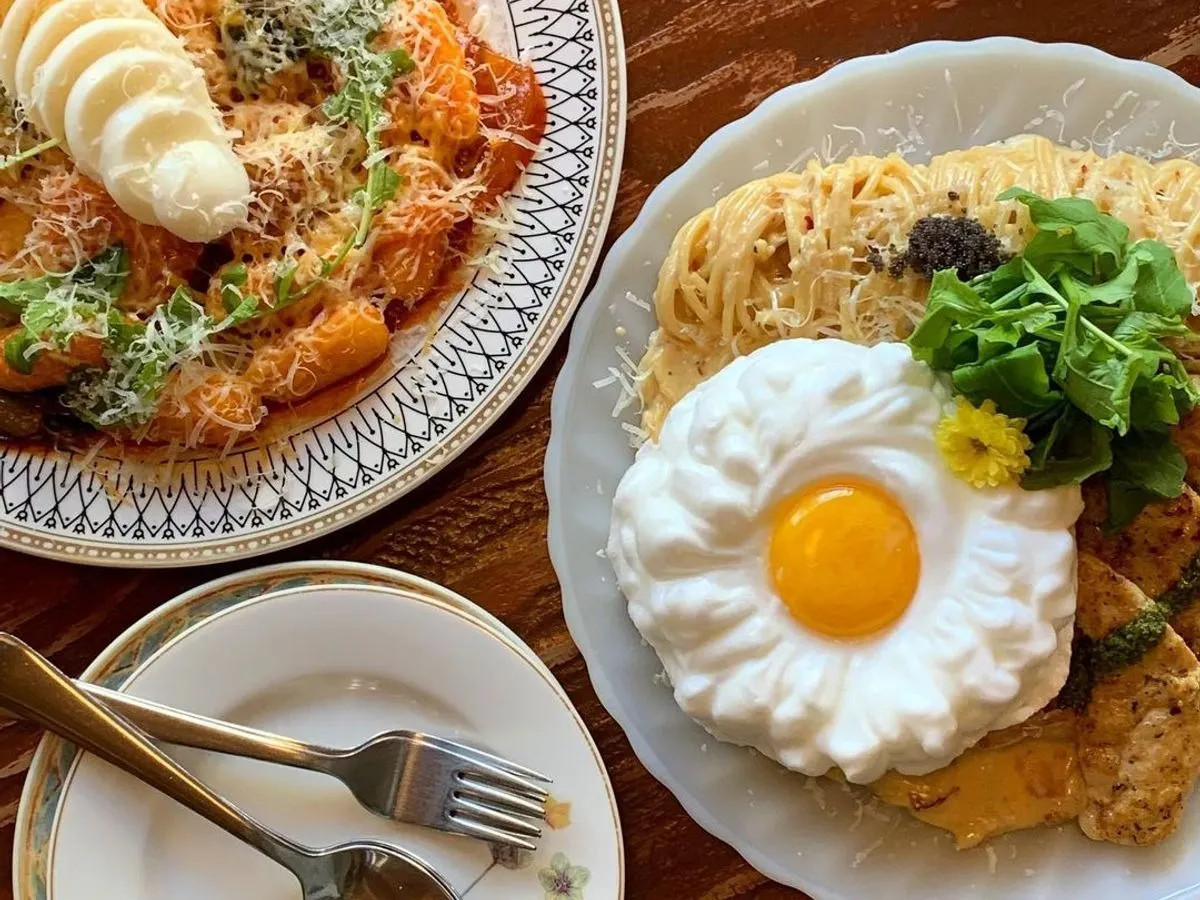 Đồ ăn tại nhà hàng Euljiro Boseok tại Seoul