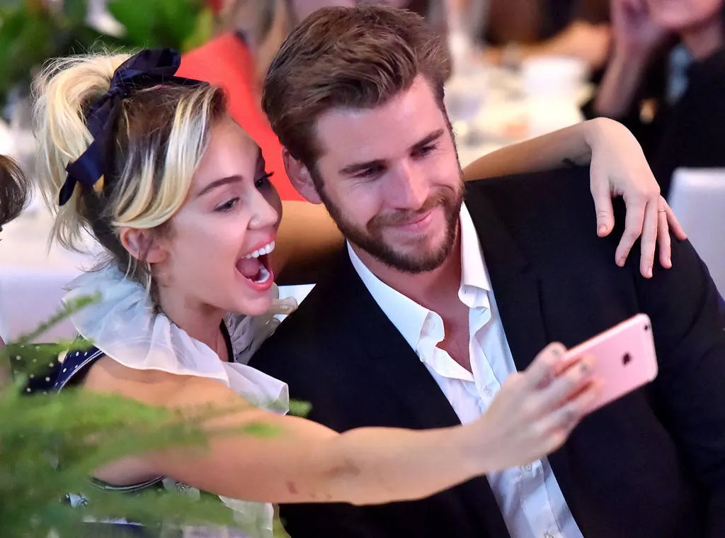 Miley Cirus chụp ảnh cùng Liam trong sự kiện gần đây nhất