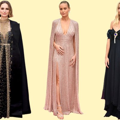 thảm đỏ oscar 2020 natalie portman brie larson marrgot robbie