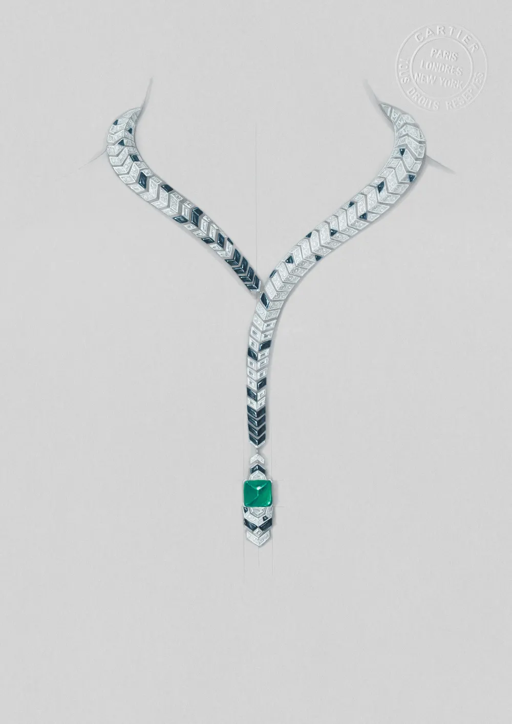 vòng cổ Cartier 
