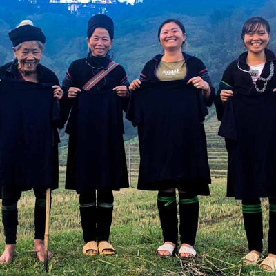 Làng nghề nhuộm chàm truyền thống của bà con dân tộc ở Sa Pa