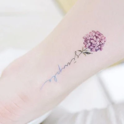 hình xăm cổ chân ft n1