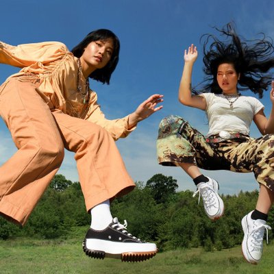 giày converse run star hike và bản phối remix linh hoạt