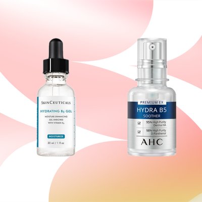 Serum cấp ẩm cho da căng bóng.