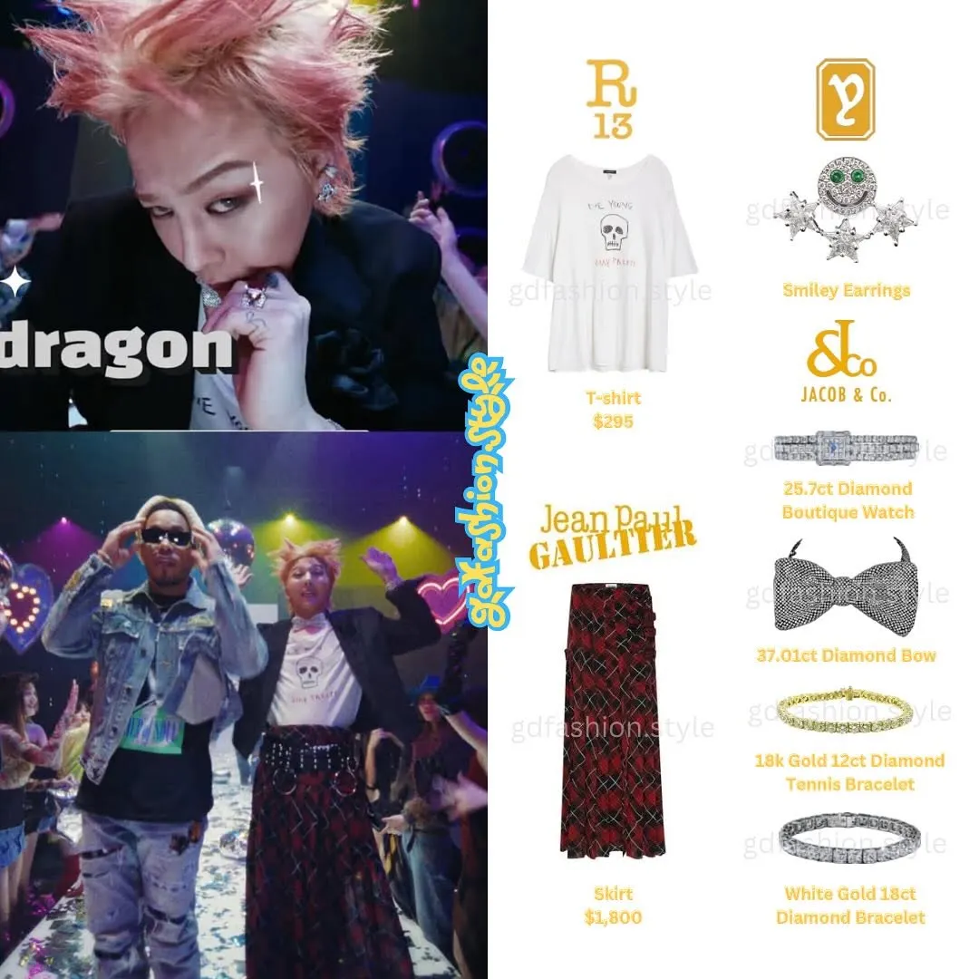 g-dragon thời trang MV too bad