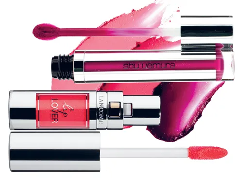 1. Gelato  tint SHU  UEMURA 2. Lip lover LANCÔME