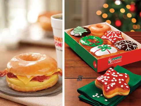 Donut sandwich độc đáo chỉ có duy nhất tại Việt Nam và Bánh Donut thơm ngon cho mùa Lễ