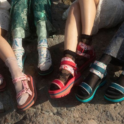 dad sandals annasui
