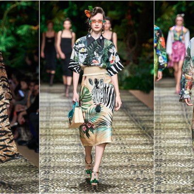 dolce & gabbana bộ sưu tập xuân hè 2020