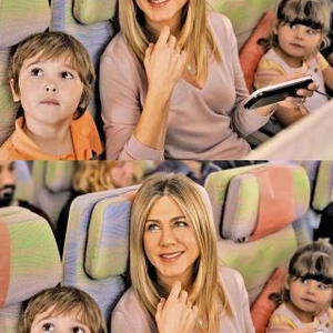 Jennifer Aniston trở lại trên chuyến bay Emirates