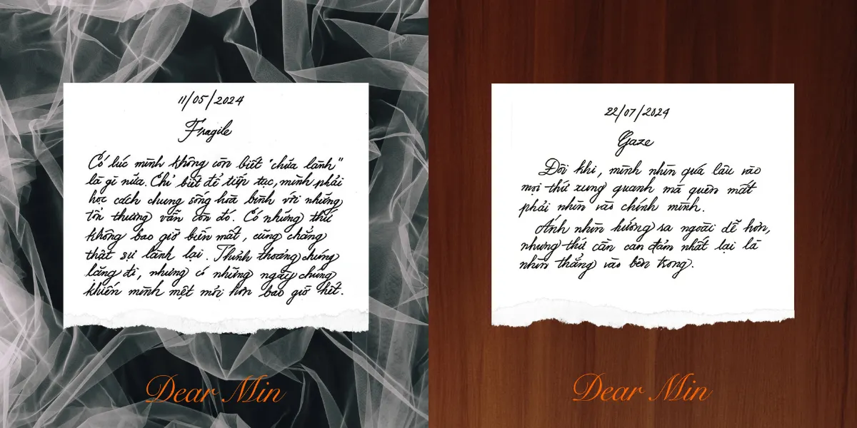Min chia sẻ về album "Dear Min"