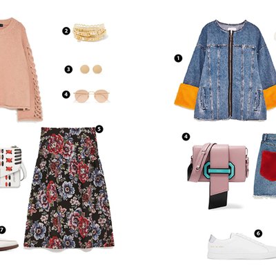 ELLE Style Calendar phoi do voi statement bag FT