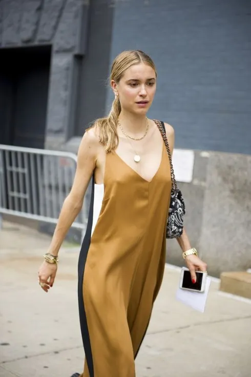 Slip dress.