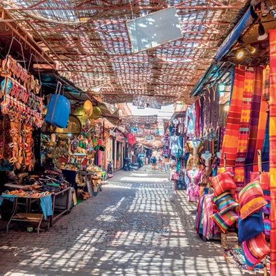 Morocco du lịch khu chợ quảng trường Marrakesh