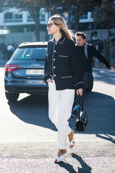 5 bí quyết mặc đẹp khi diện trang phục pyjama xuống phố elle vietnam 02