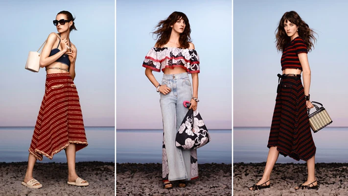 BST Chanel Cruise 2021 bên bờ địa trung hải