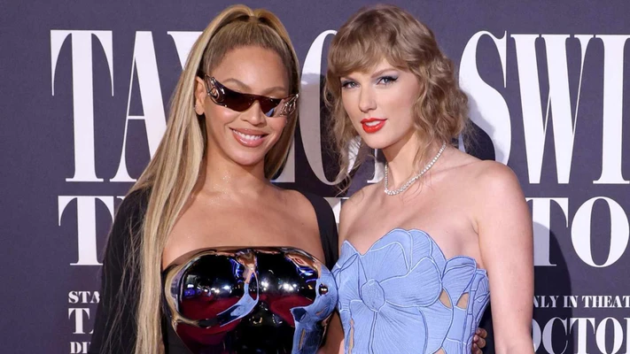 beyoncé và taylor tại eras tour