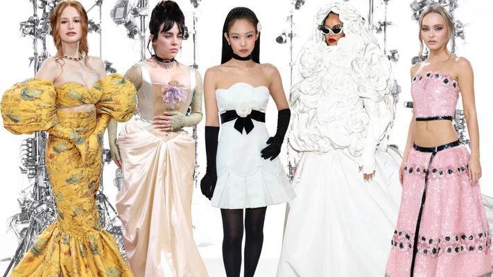 Những chiếc váy hoa tại thảm đỏ Met Gala