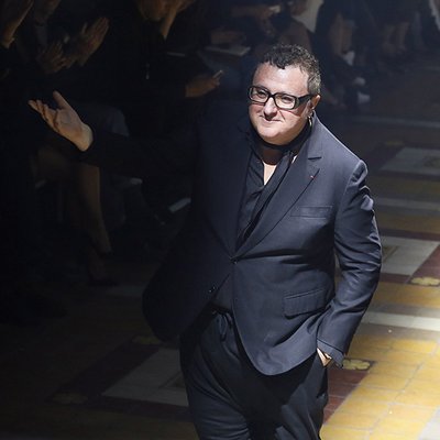 Alber Elbaz on runway
