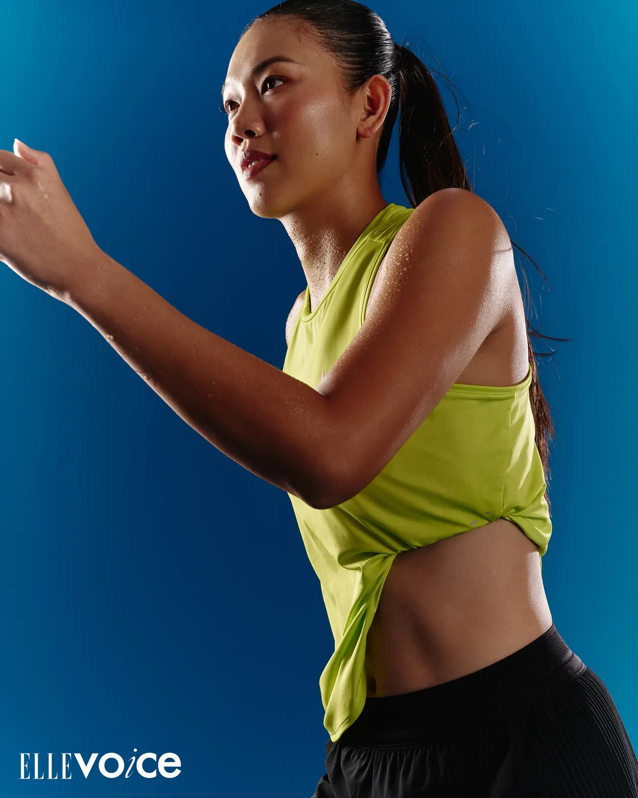 Ánh Viên chạy bộ