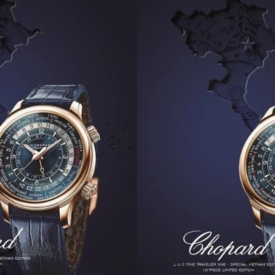 Chopard ra mắt bộ sưu tập đồng hồ giới hạn L.U.C Time Traveler One Phiên bản Việt Nam